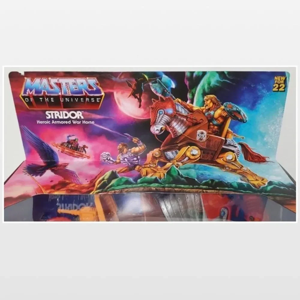 New Mattel Masters of the Universe MOTU Stridor Horse Kid Toy